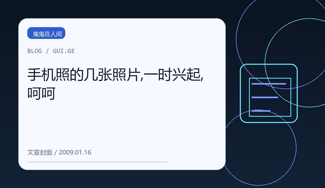手机照的几张照片,一时兴起,呵呵 缩略图