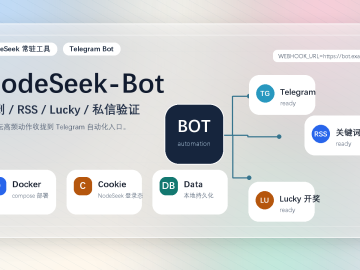 NodeSeek-Bot Telegram 自动化教程缩略图