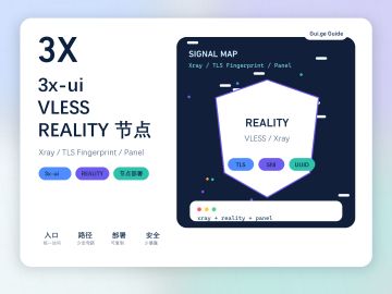 3x-ui 部署 VLESS REALITY 节点教程缩略图